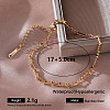 Vintage Style 304 Stainless Steel Link Chain Necklaces for Women EW9990-6-1