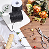 2 Rolls Waxed Cotton Thread Cords YC-PA0001-03-4