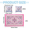 Turkish Style Mini Nylon Carpets AJEW-TA0003-66D-4