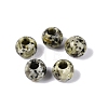 Natural African Turquoise(Jasper) European Beads G-Q607-02Q-1