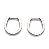 Tarnish Resistant 304 Stainless Steel Huggie Hoop Earrings STAS-H156-14B-P-2