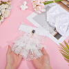 1 Pair Polyester False Sleeve AJEW-CY0003-11-3