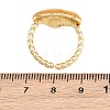Brass Cuff Open Rings KK-CBA960E-13B-G-5
