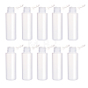 100ml PE Plastic Empty Refillable Flip Cap Bottles LS-MRMJ-WH0037-13C-1