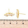 Horse Eye Sparkling Cubic Zirconia Stud Earrings for Her X-ZIRC-C025-25G-3
