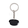 Cartoon PVC Pendant Keychain KEYC-U001-01G-2