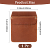 Cowhide Pocket Sleeve for Pens and Tools DIY-WH20007-781A-2