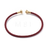 Braided Carbon Steel Wire Bracelet Making MAK-A017-B03-1