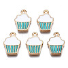 Alloy Enamel Pendants ENAM-S121-127E-1