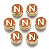 Alloy Enamel Beads X-ENAM-S122-028N-NR-1