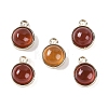 Natural Carnelian Pendants G-K372-03G-05-1