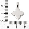 Natural Shell & Clear Cubic Zirconia Pendants KK-G553-13P-3