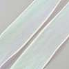 10 Yards Polyester Iridescent Lace Ribbon OCOR-WH20001-12A-1