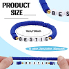 30Pcs Handmade Polymer Clay & Acrylic Bead Bracelets BJEW-PH02007-2