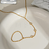 304 Stainless Steel Cable Chain Bracelets LS-MG3461-3