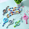 9Pcs Ring Food Grade Eco-Friendly Silicone Beads JX895I-4