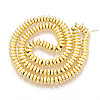 Electroplate Non-magnetic Synthetic Hematite Bead Strands X-G-Q465-11G-2
