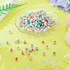 200Pcs Handmade Porcelain Beads PORC-TA0001-60-5