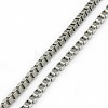 Tarnish Resistant Trendy Unisex 201 Stainless Steel Box Chain Necklaces NJEW-L043C-48P-2