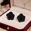 Alloy & Acrylic Stud Earrings XF1032-3-1