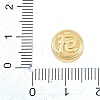 Religion Brass Beads KK-C170-29G-04-3