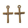 Cross Tibetan Style Alloy Pendants LS-TIBEP-R344-21AB-FF-1