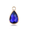 Faceted Glass Pendants FIND-WH0097-40L-G-1