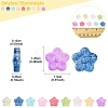30Pcs Baking Paint Glass Beads GLAA-FS0001-97E-4