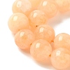 Dyed Natural Malaysia Jade Beads Strands G-G021-02C-11-5