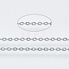 Tarnish Resistant 304 Stainless Steel Chains CHS-S001-12B-P-2