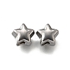 304 Stainless Steel Beads X-STAS-V009-03P-1