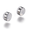 Brass Rings Silicone Ear Nuts SIL-N003-04B-3