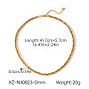 5MM 304 Stainless Steel Rope Chain Necklaces for Men Women WGB369D-02-1
