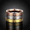 Fashionable 316L Titanium Steel Finger Rings for Women RJEW-BB07022-6-2