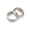 Tarnish Resistant Ring 304 Stainless Steel Spacer Beads STAS-N020-11-7mm-5