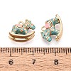 Brass Enamel Pendants KK-T081-16E-G-3