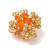 Transparent Glass Seed Beaded Beads PALLOY-MZ01244-01-4