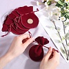 20Pcs Gourd Velvet Drawstring Bags TP-BBC0001-07B-05-3
