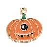 Halloween Alloy Enamel Pandants ENAM-C004-09-1