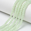 Glass Beads Strands EGLA-A044-J1mm-D01-1