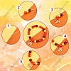 Thanksgiving Day Bracelet Making Kit DIY-SC0021-86-6