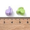 Spray Painted Alloy European Beads AL-CBA5B8E-16-3