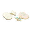 Alloy Enamel Pendants ENAM-I051-08LG-01-2