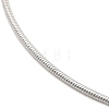 304 Stainless Steel Snake Chain Necklace for Women NJEW-G104-01P-2