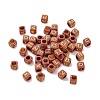 Opaque Acrylic Beads OACR-H046-01F-1