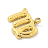 Real 18K Gold Plated PVD Vacuum Plating 304 Stainless Steel Pendants STAS-L278-002G-06-2