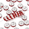 Brass Grade A Rhinestone Spacer Beads RSB030NF-08-1