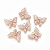 Golden Plated Alloy Enamel Pendants PALLOY-CJC0001-31D-2
