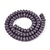 Opaque Solid Color Glass Beads Strands LS-GLAA-ZX008-8mm-18S-2