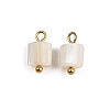 Natural Shell Column Charms X1-STAS-D378-32G-1